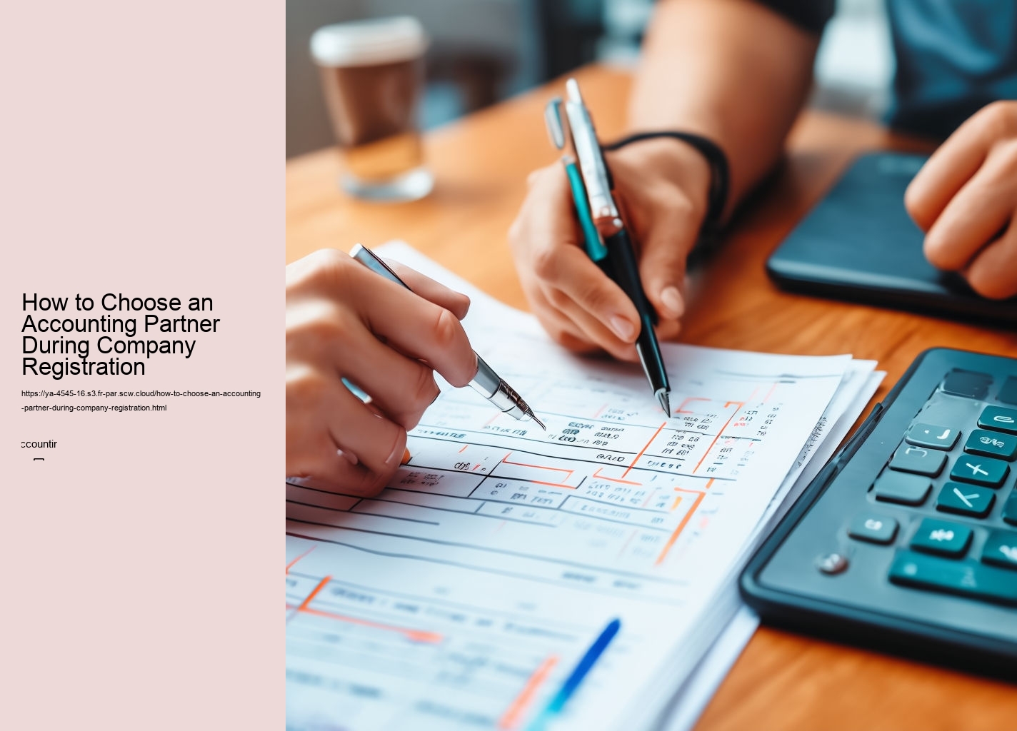 How to Choose an Accounting Partner During Company Registration